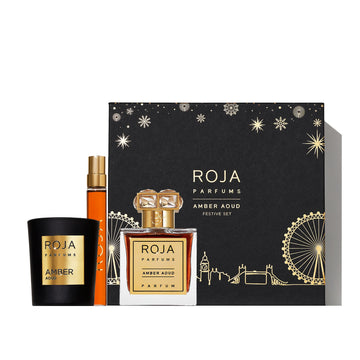 Amber Aoud Festive Coffret Fragrance Roja Parfums 107.5ml + 30g 
