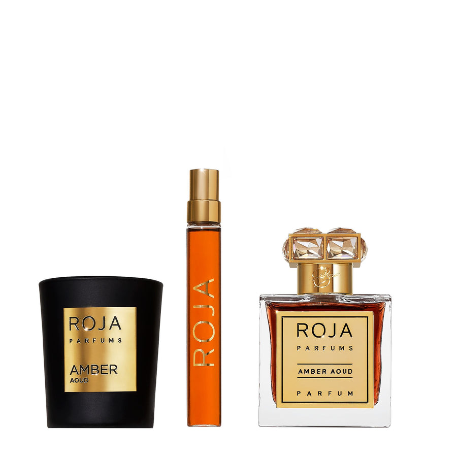 Amber Aoud Festive Coffret Fragrance Roja Parfums 